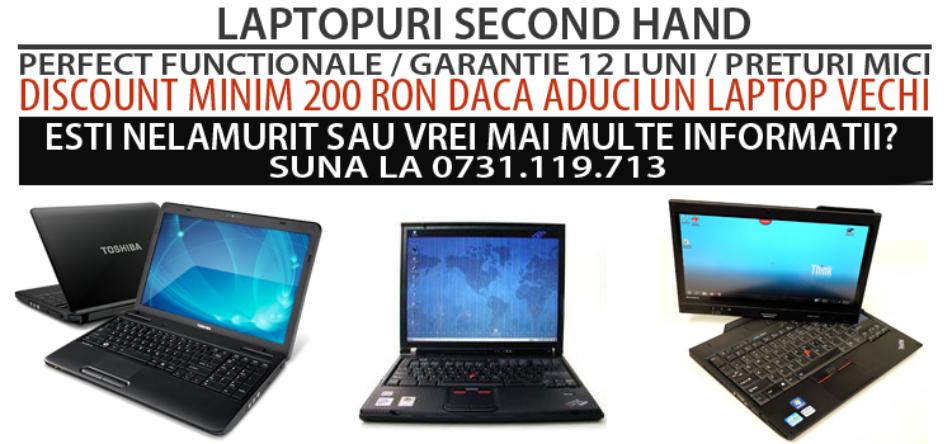 laptop second hand ieftin